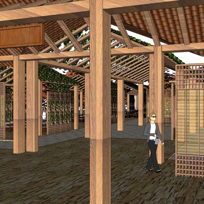 Modern Promenade Gazebo