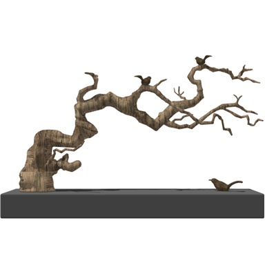 Neo-Chinese Style Dead Branch Ornaments