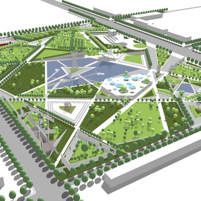 modern park planning