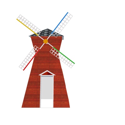 European windmill sketch