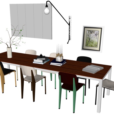 Nordic Small Conference Tables and Chairs