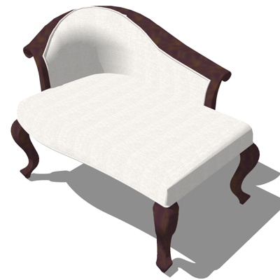 European-style chaise longue