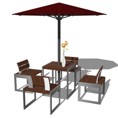 Modern leisure tables and chairs