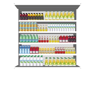 Modern Beverage Shelf