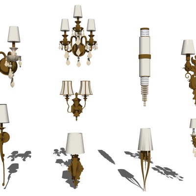 European-style wall lamp