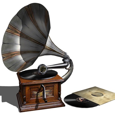 European-style phonograph