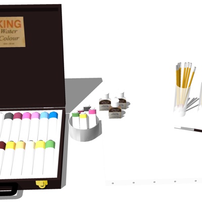 Modern paint box