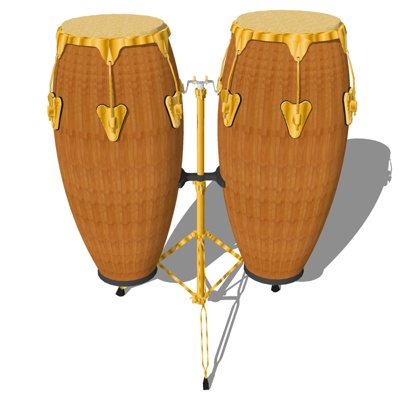 Modern drum set