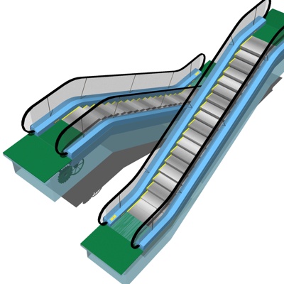 Modern Escalator