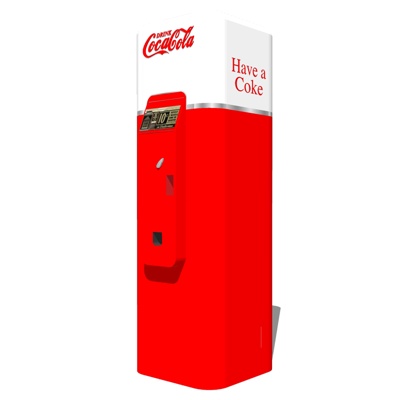 Modern Beverage Vending Machine