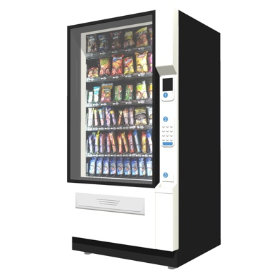 Modern Beverage Vending Machine