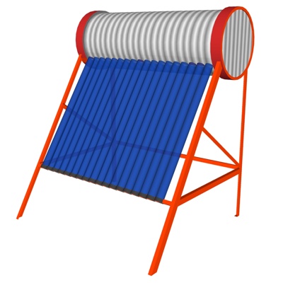 modern solar water heater