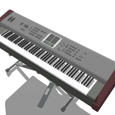 modern electronic piano