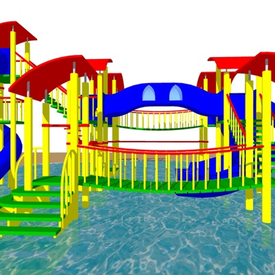 Modern water amusement facilities