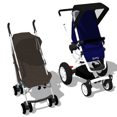 Modern baby stroller