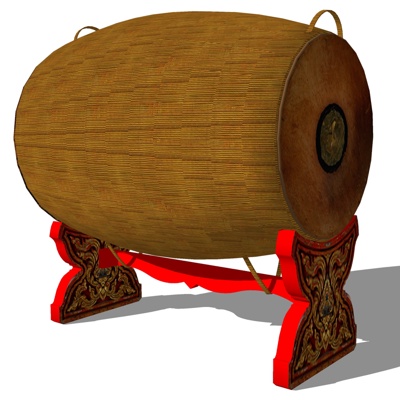 New Chinese wooden drum