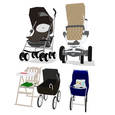 Modern baby stroller