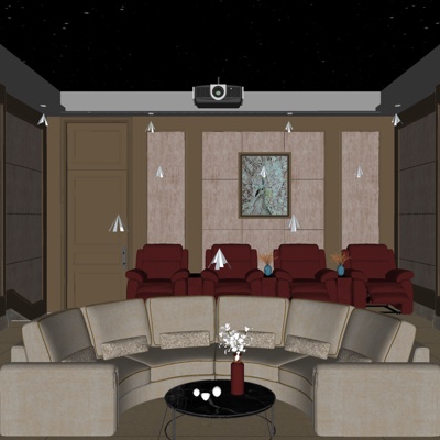 modern video room