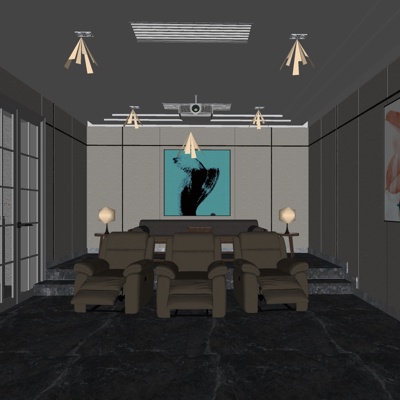 modern video room