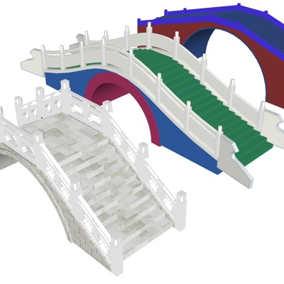 New Chinese Arch Bridge Sits