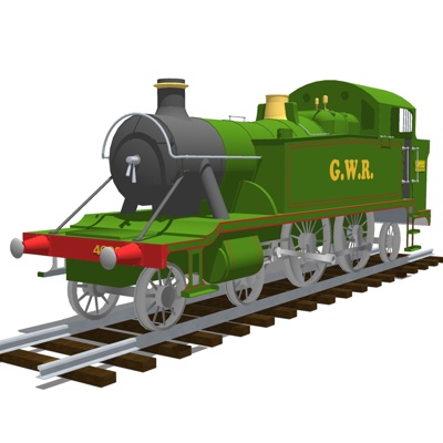 modern steam locomotive