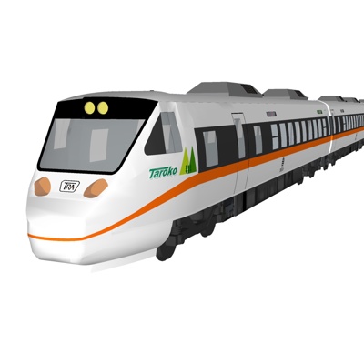 Modern high-speed train