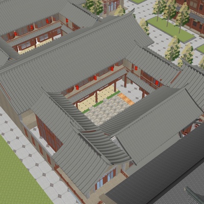 New Chinese Courtyard