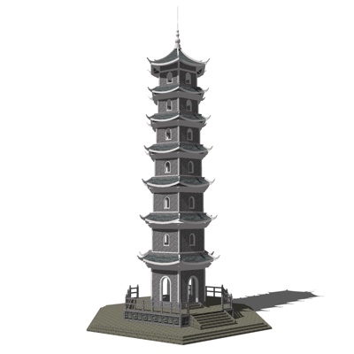 Architectural Appearance of Chinese Tower