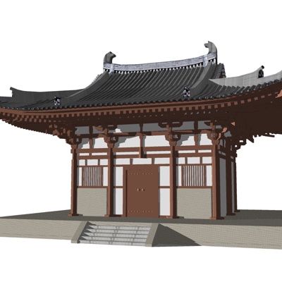 Chinese ancient house appearance