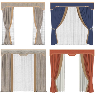 Modern fabric curtains free