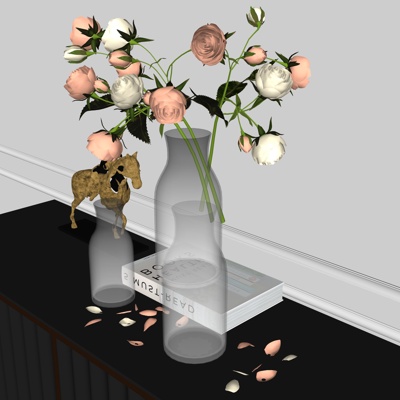 Modern vase floral free