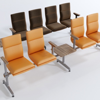 Modern Leather Public Chair