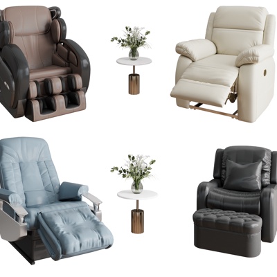 Modern Leather Massage Chair