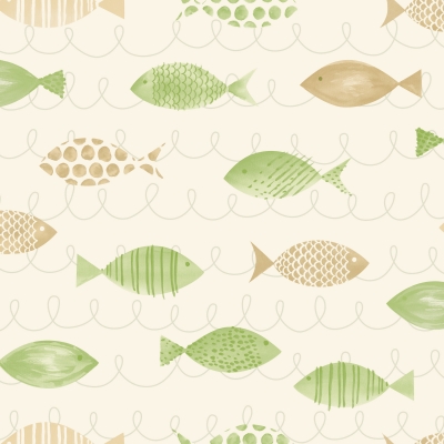 Children's Mediterranean Wallpaper Series