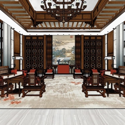 Chinese Club Lobby