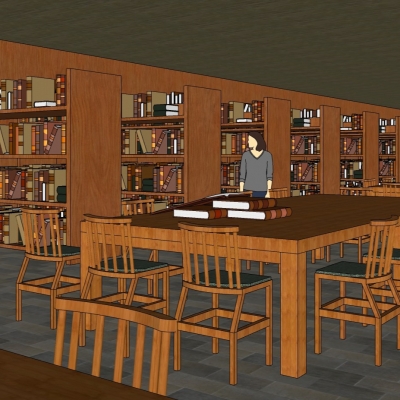 Chinese Library Reading Room Free