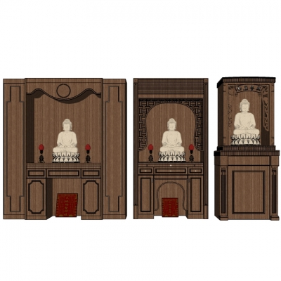 New Chinese Buddhist Niches