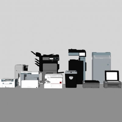 Modern printer copier combination