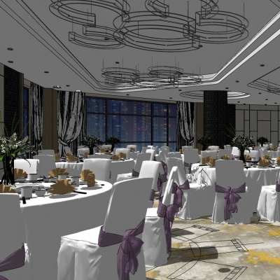 Modern Hotel Ballroom