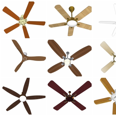 Modern ceiling fan fan combination