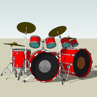 Modern drum set