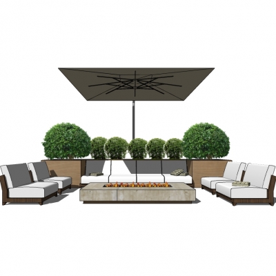 Modern outdoor leisure sofa