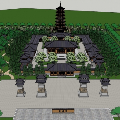 Chinese Temple Planning