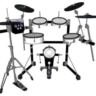 Modern drum set