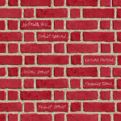 red brick wall