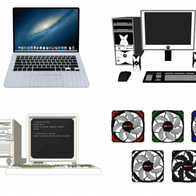 Modern computer portfolio