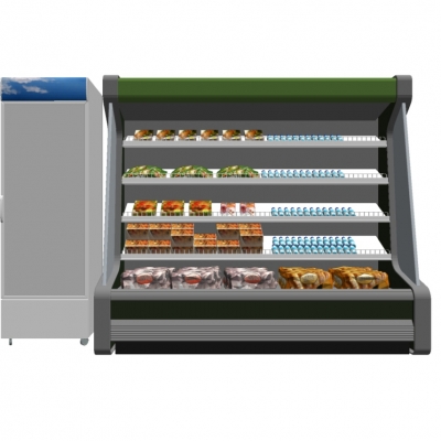 Modern Supermarket Refrigerated Cabinet