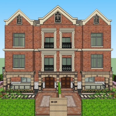 European-style townhouse