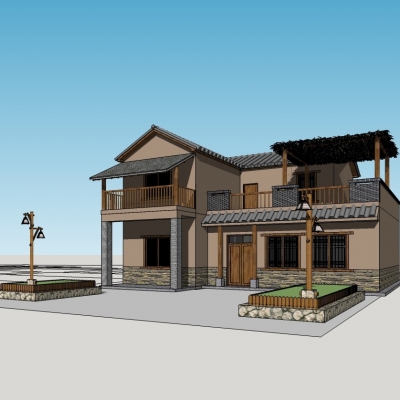 Chinese-style Nongjiale Residence