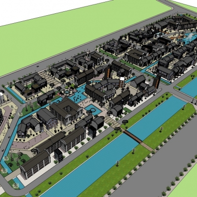 Planning of New Chinese Commercial District